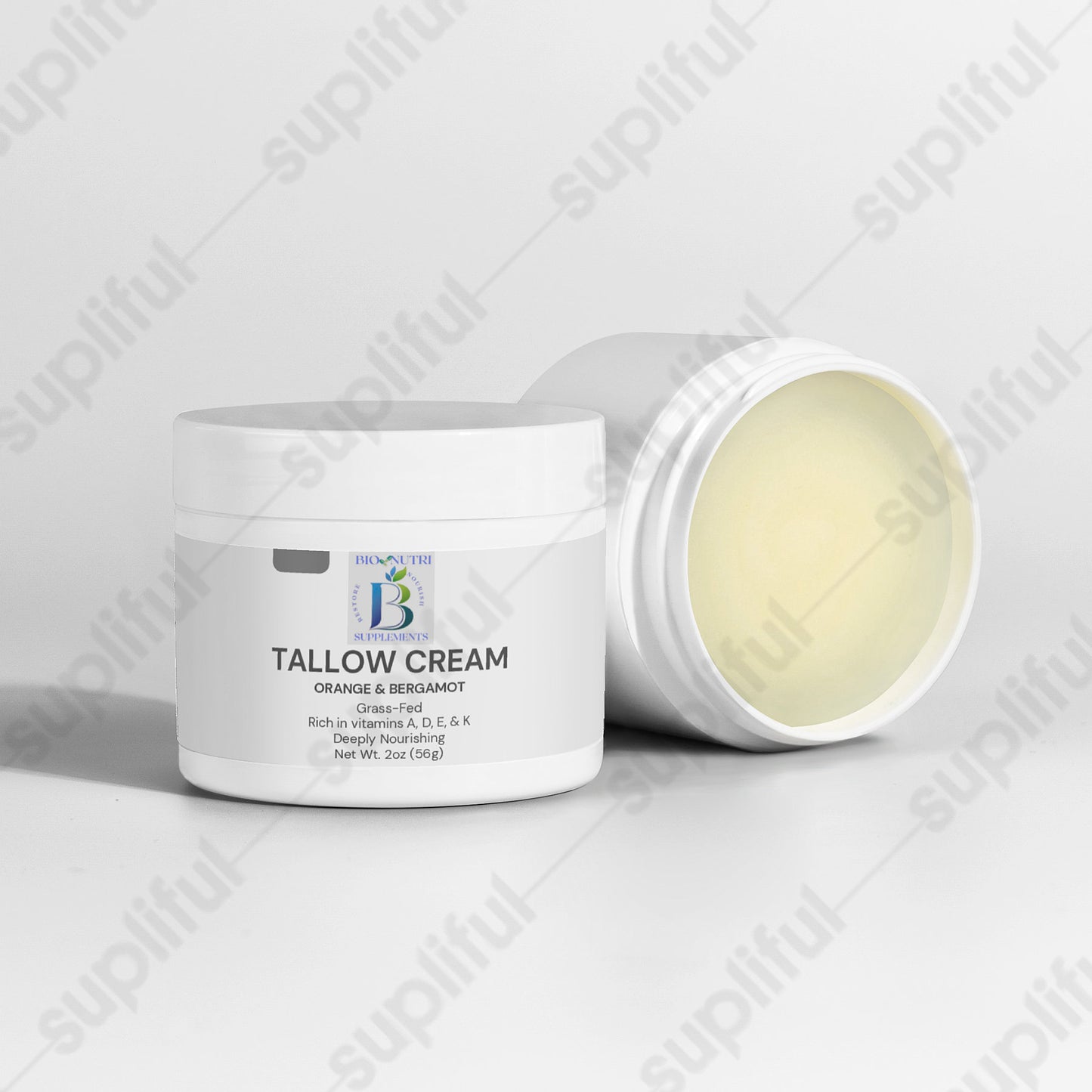 Tallow Cream Orange & Bergamot