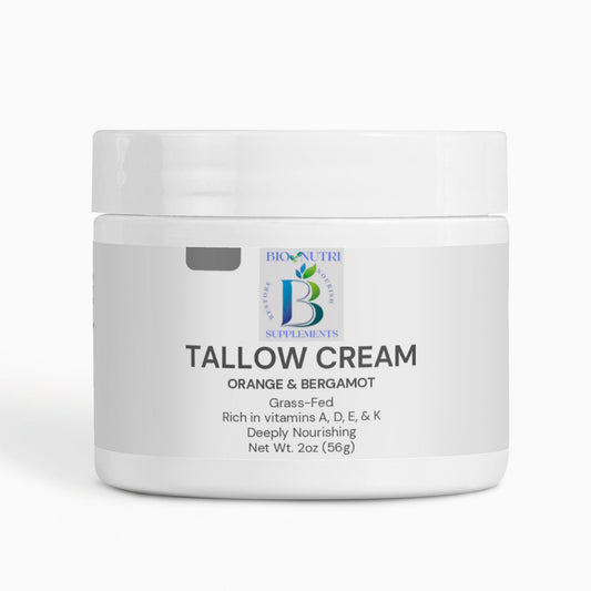 Tallow Cream Orange & Bergamot