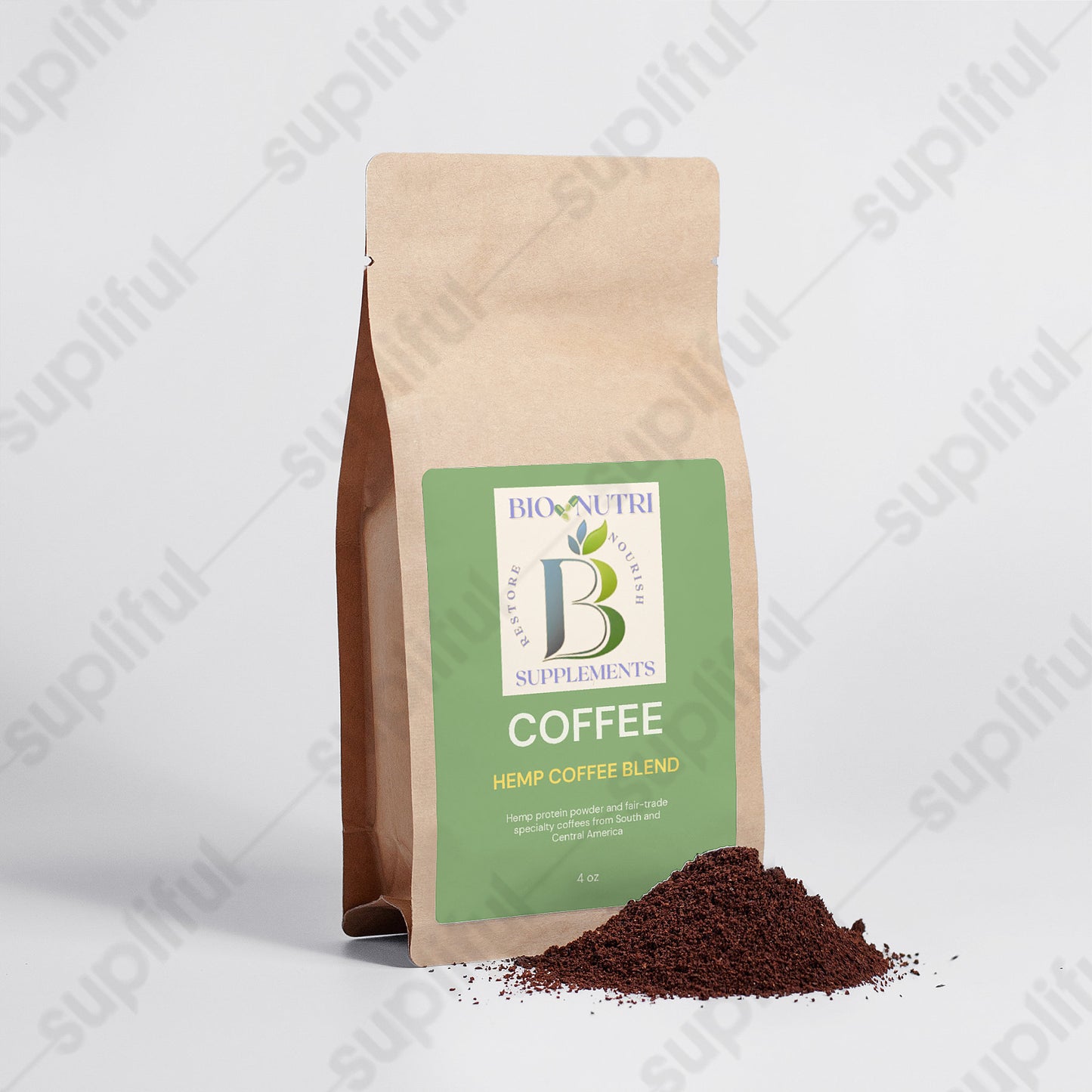 Hemp Coffee Blend - Medium Roast 4oz