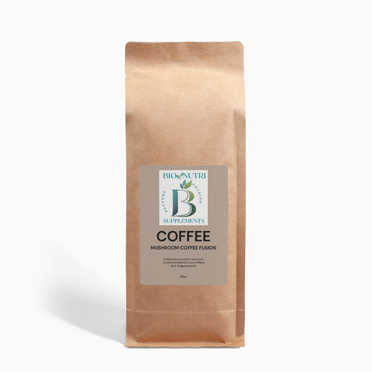 Mushroom Coffee Fusion - Lion’s Mane & Chaga 16oz