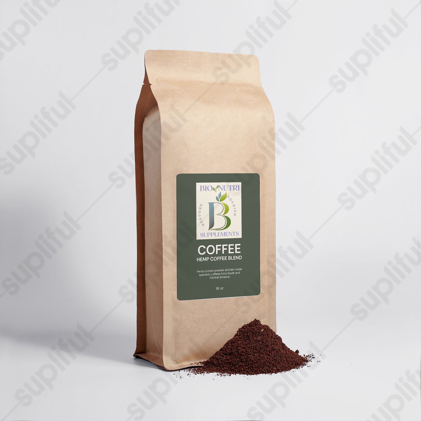 Hemp Coffee Blend - Medium Roast 16oz