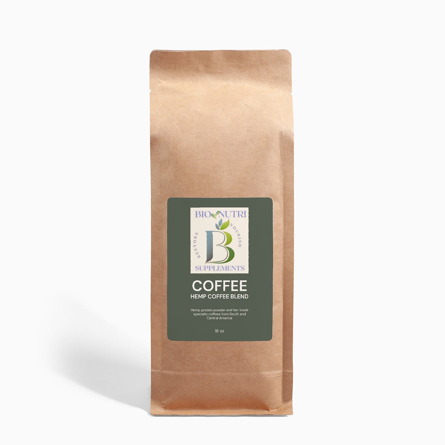 Hemp Coffee Blend - Medium Roast 16oz