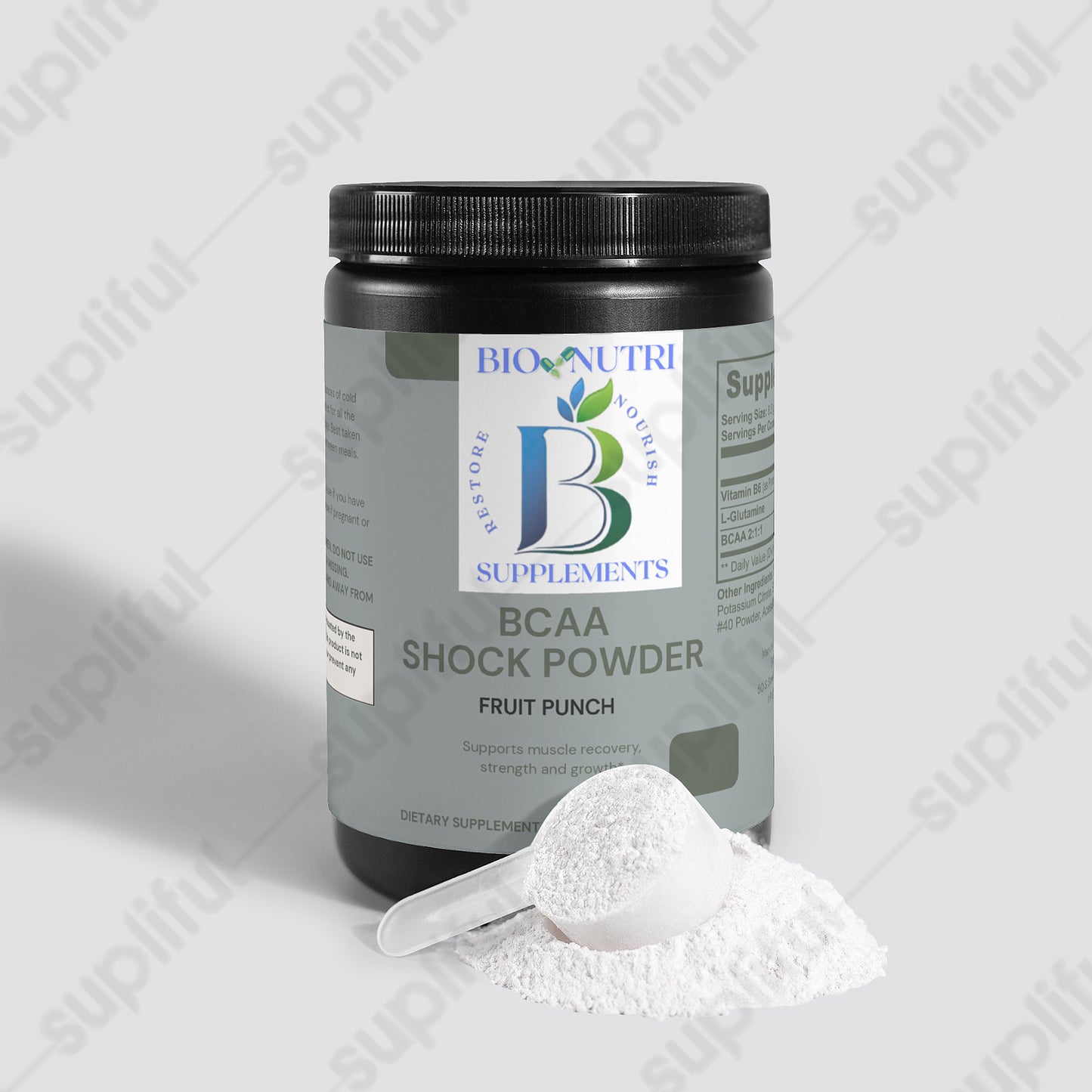 Nitric Shock Pre-Workout Powder (Fruit Punch)