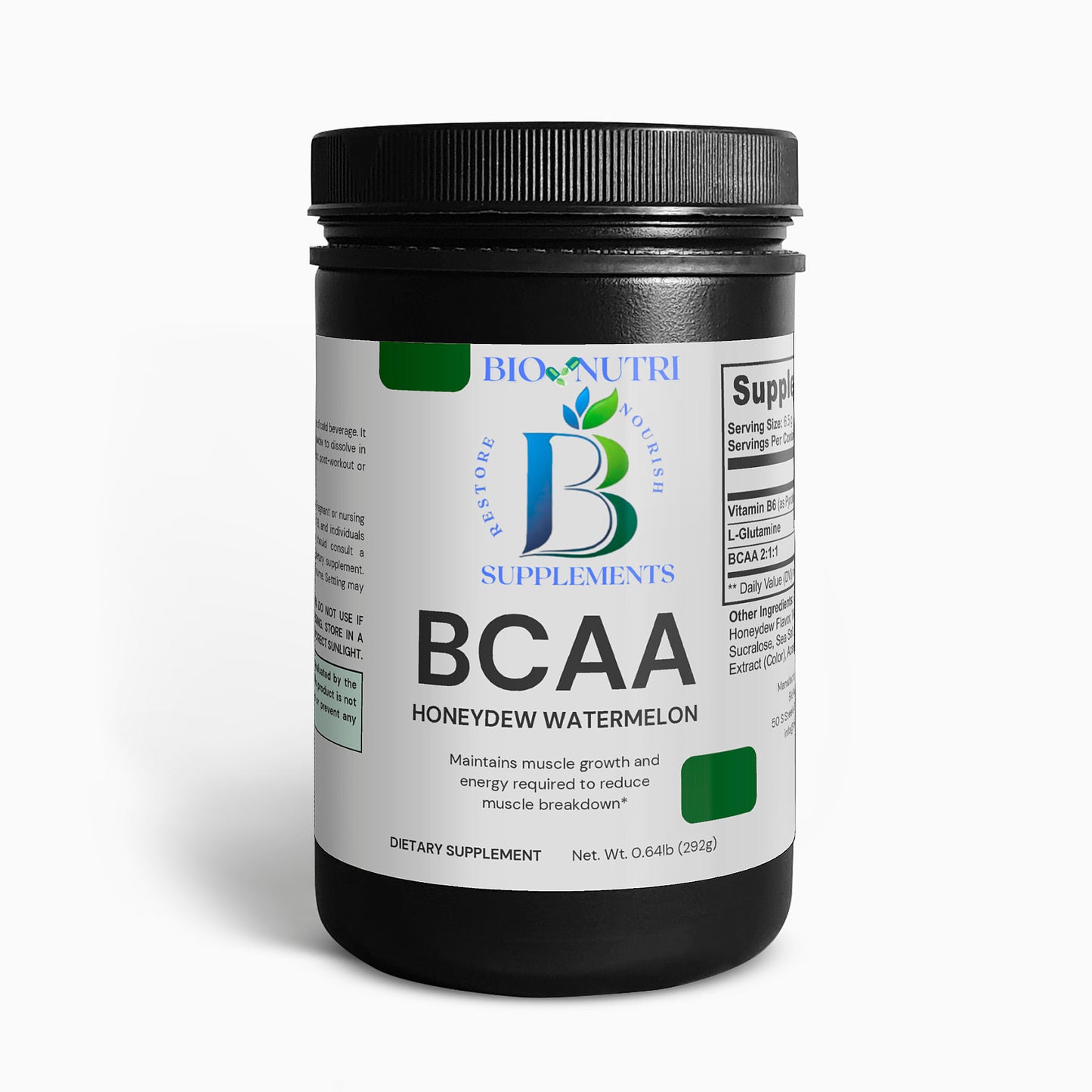 BCAA Post Workout Powder (Honeydew/Watermelon)