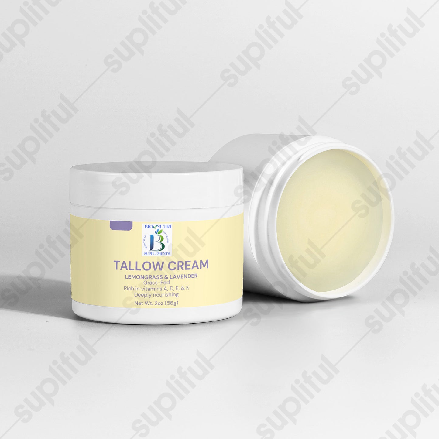 Tallow Cream Lemongrass & Lavender