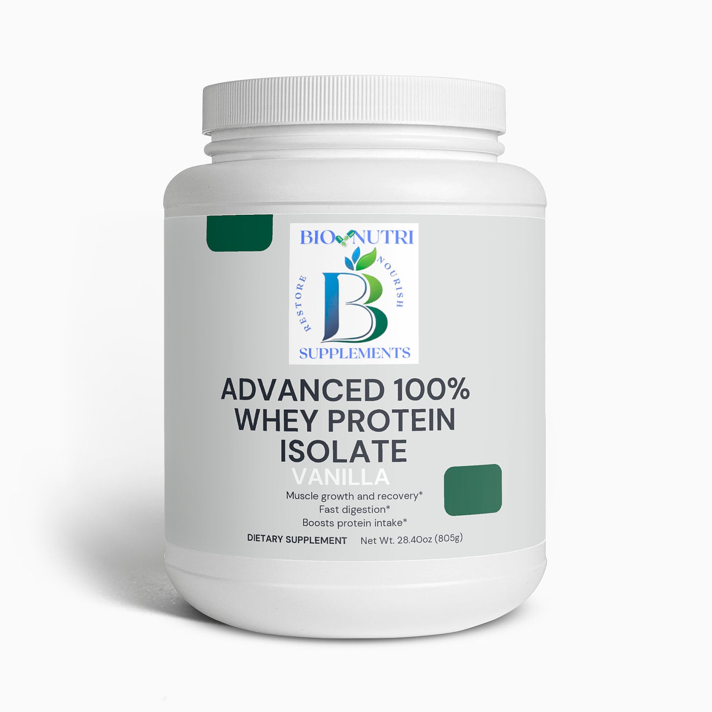 Advanced 100% Whey Protein Isolate (Vanilla)