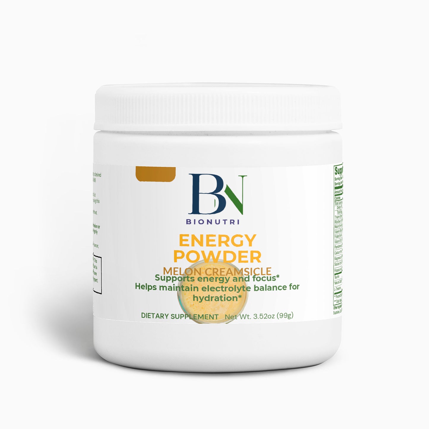 Energy Powder (Melon Creamsicle)