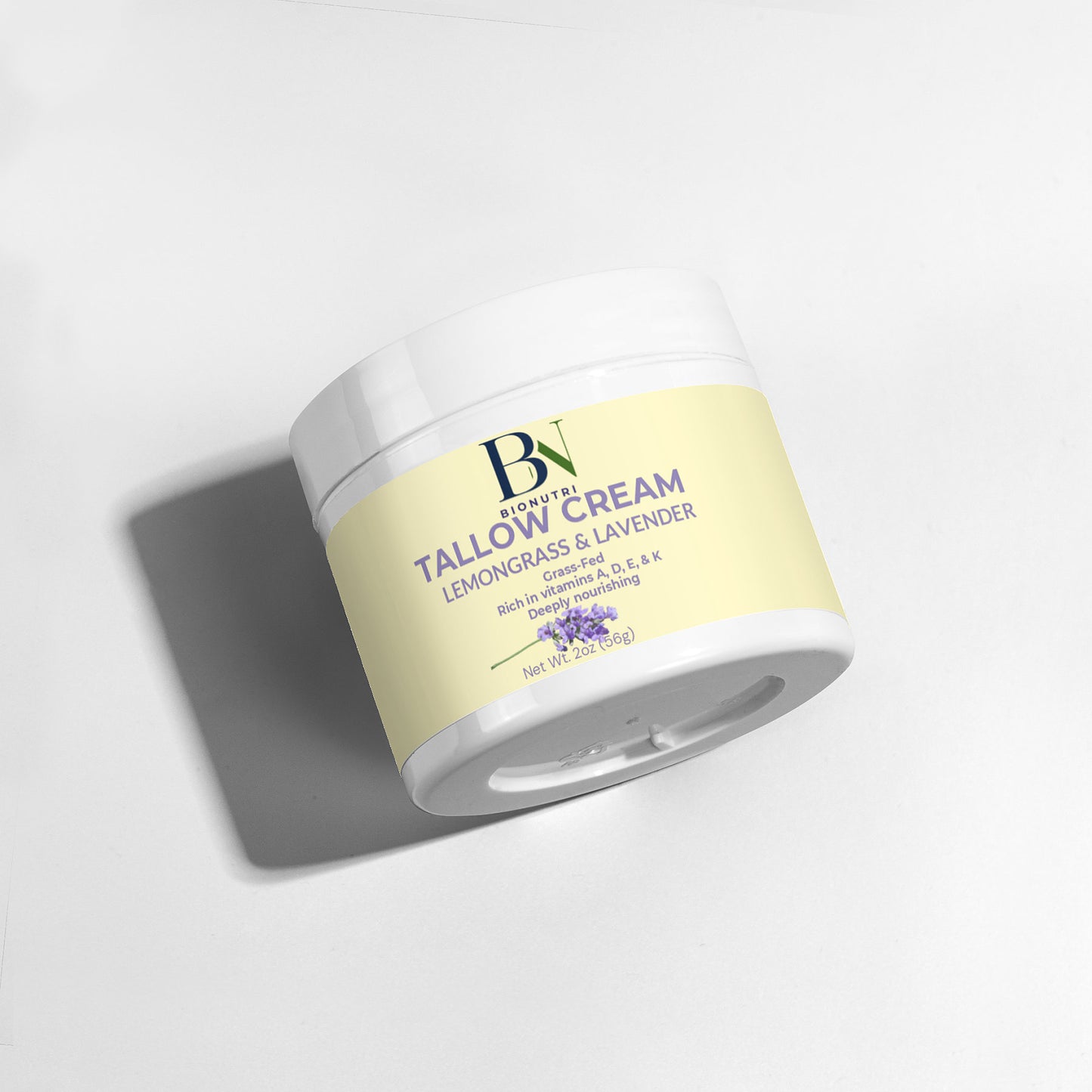 Tallow Cream Lemongrass & Lavender