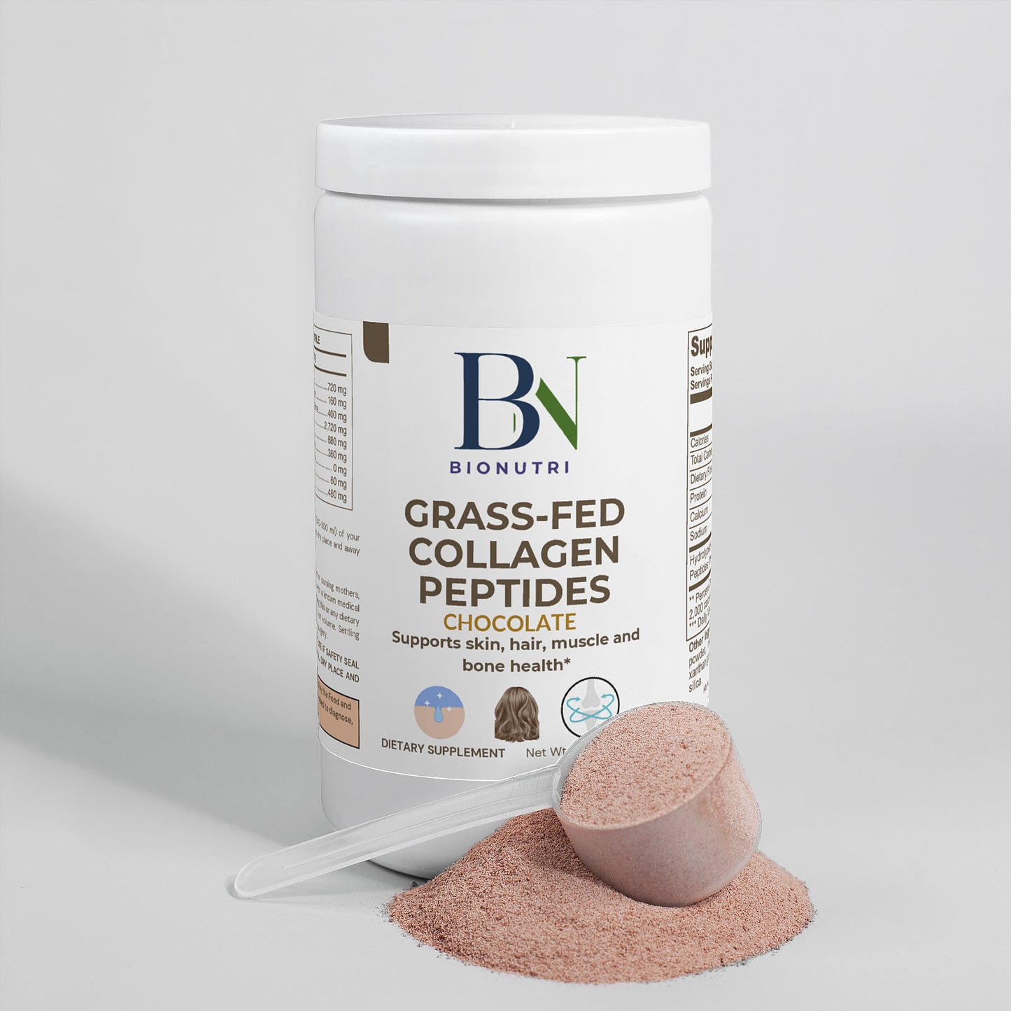 Grass-Fed Collagen Peptides Powder (Chocolate)