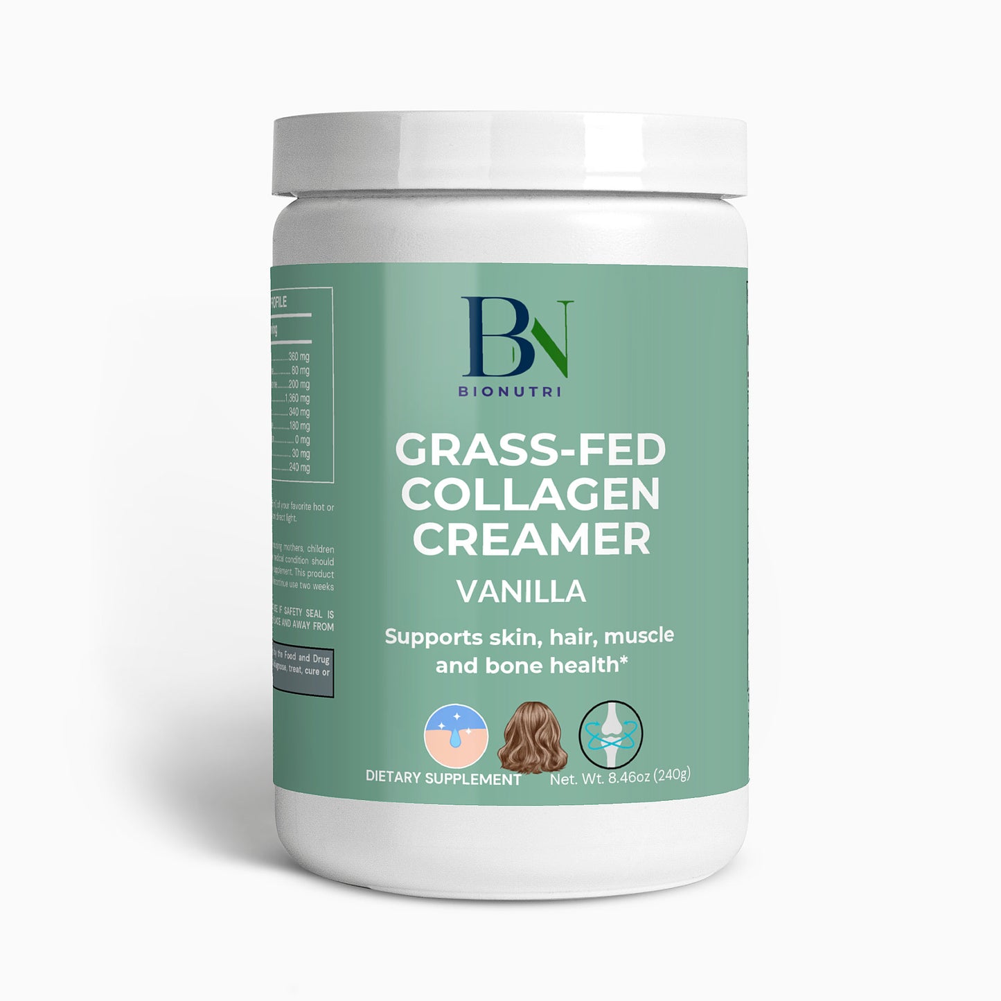 Grass-Fed Collagen Creamer (Vanilla)