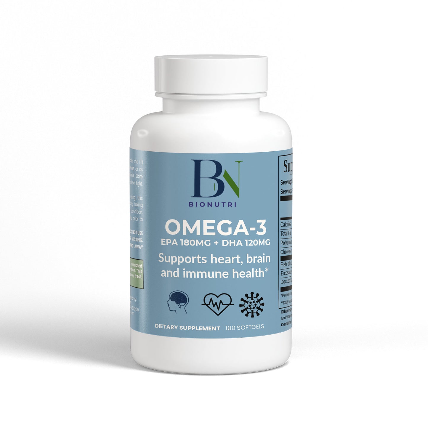 Omega-3 EPA 180mg + DHA 120mg