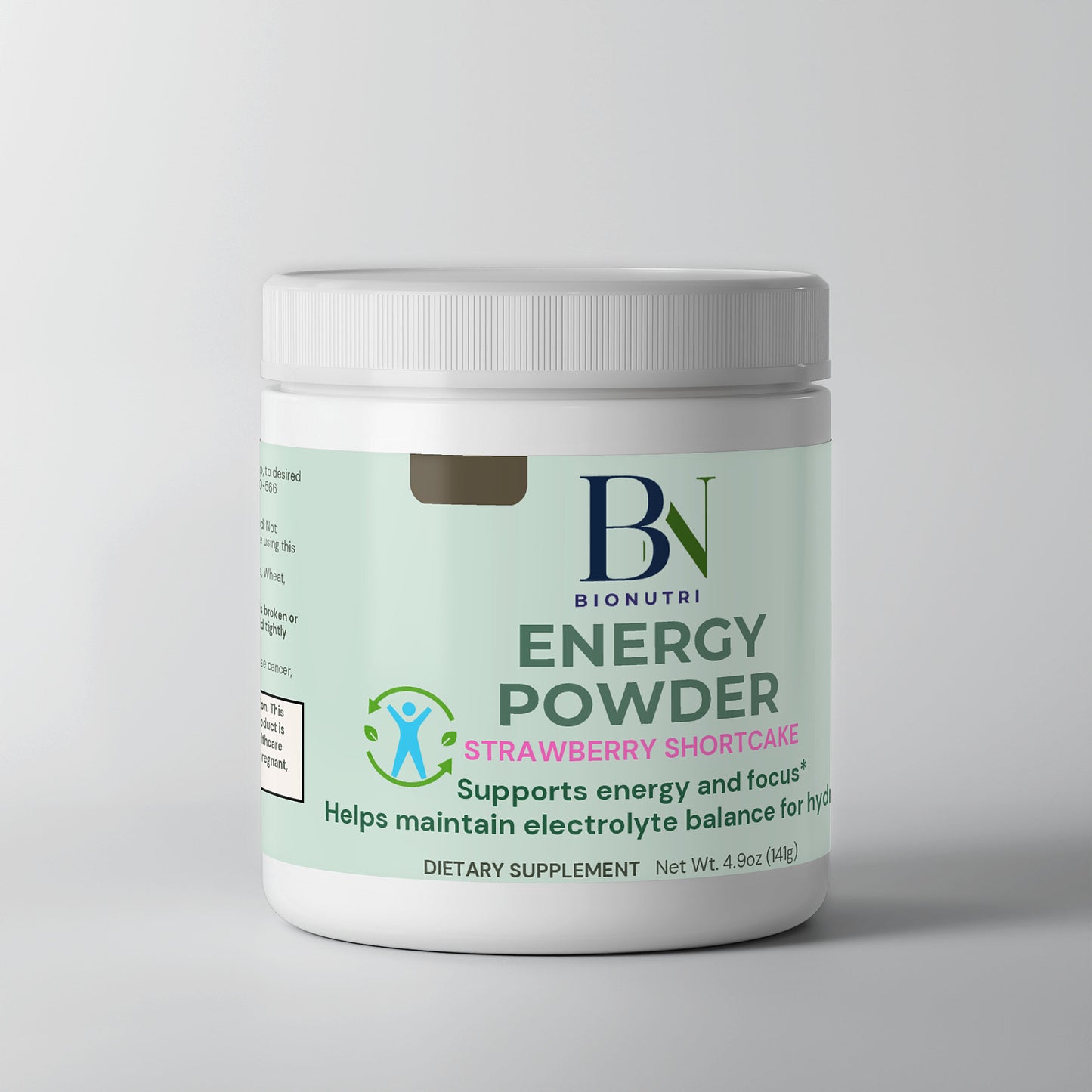 Energy Powder (Strawberry Shortcake)
