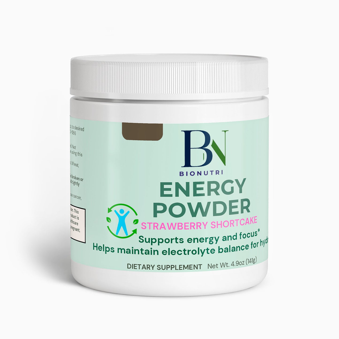 Energy Powder (Strawberry Shortcake)