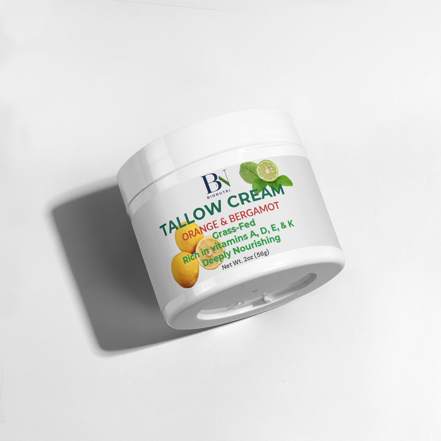 Tallow Cream Orange & Bergamot