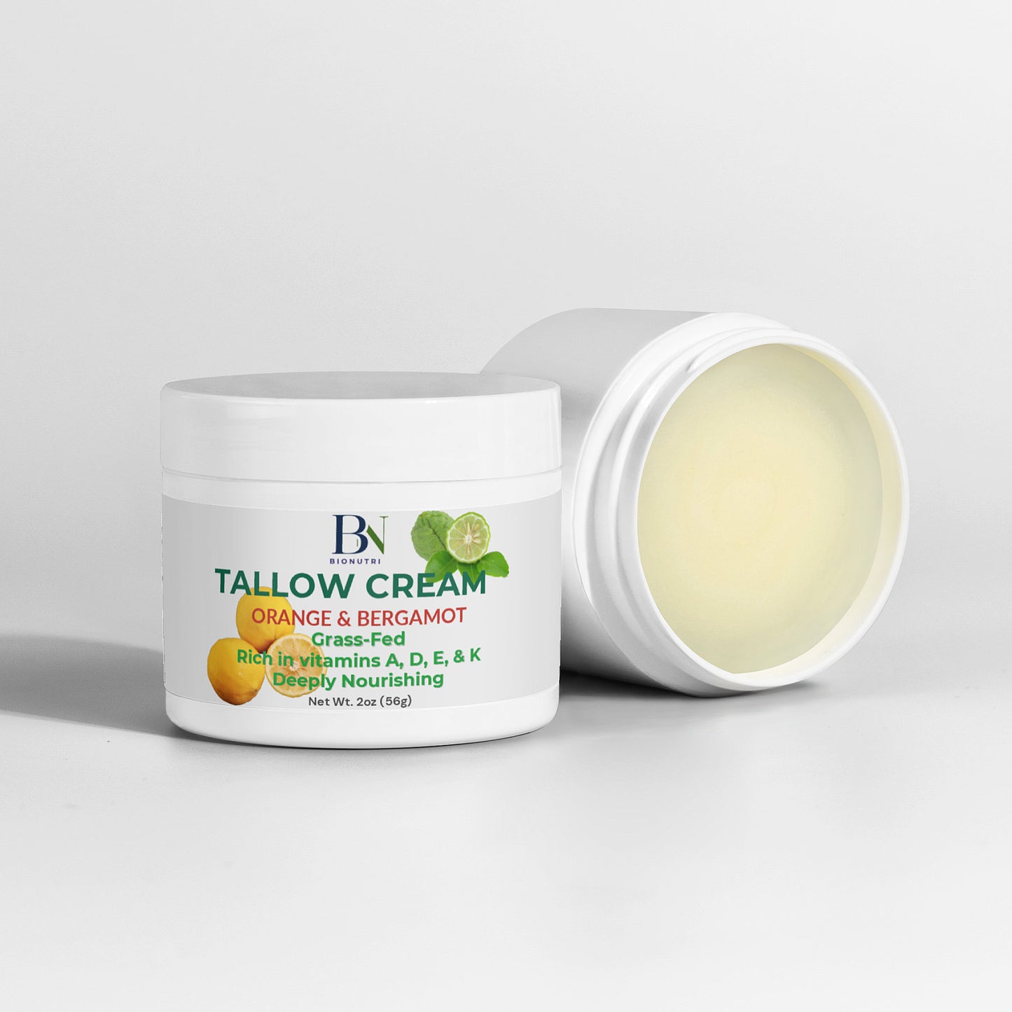 Tallow Cream Orange & Bergamot