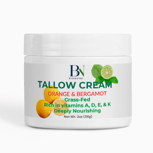 Tallow Cream Orange & Bergamot