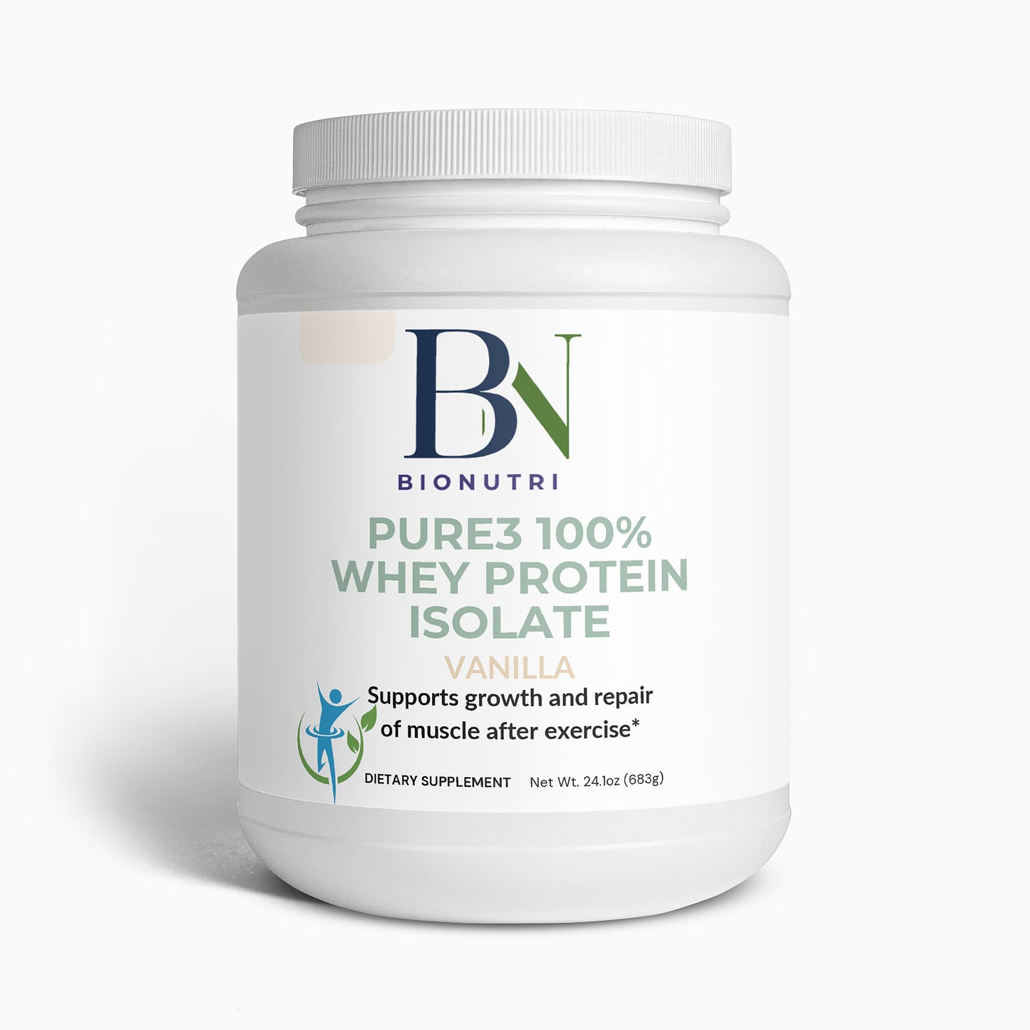 Pure3 100% Whey Protein Isolate (Vanilla)