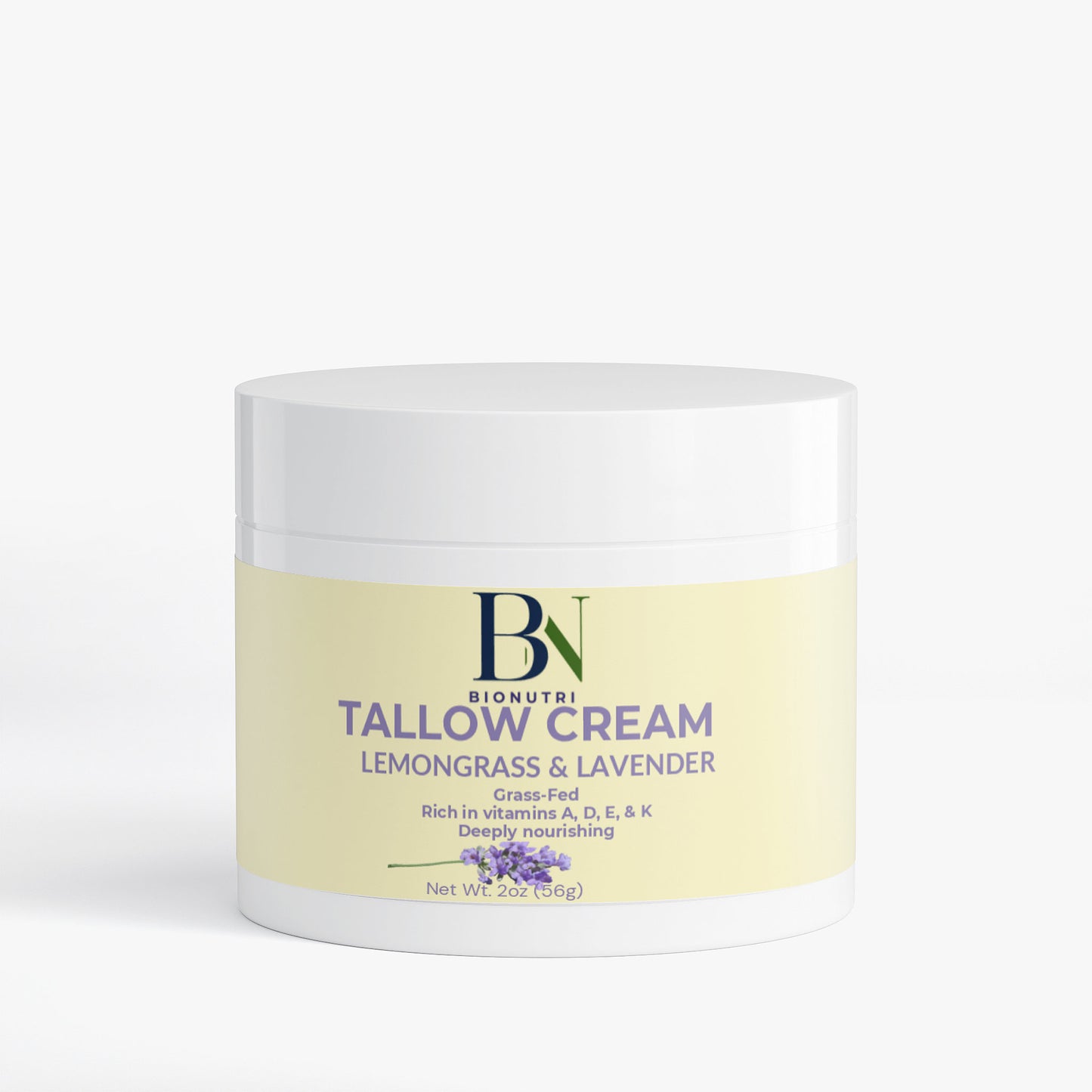 Tallow Cream Lemongrass & Lavender