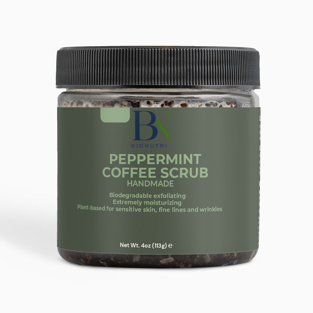 Peppermint Coffee Scrub