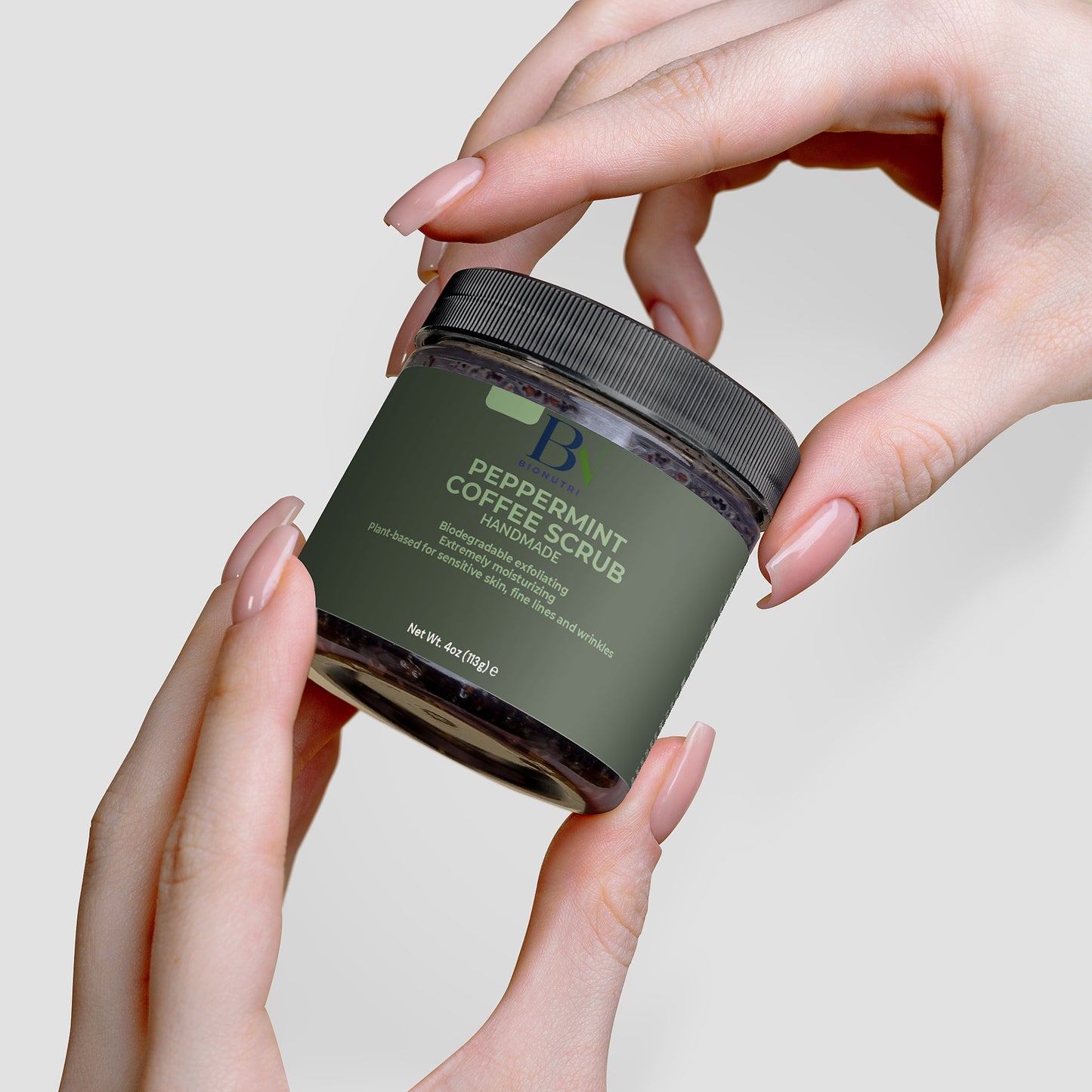 Peppermint Coffee Scrub