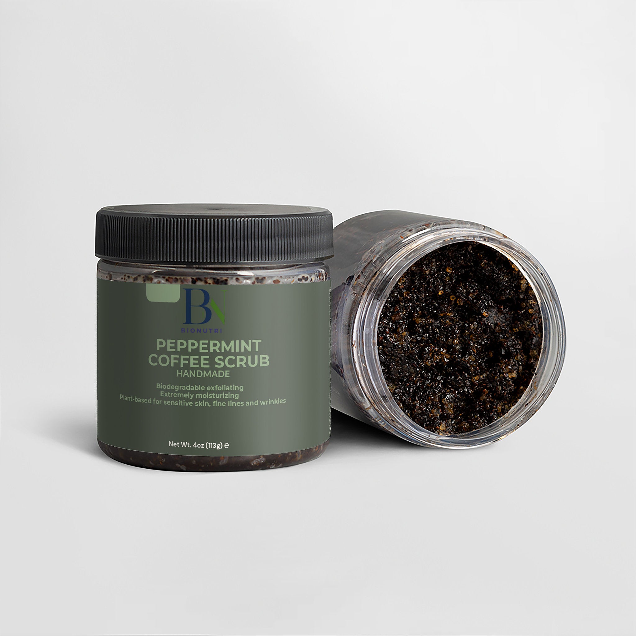 Peppermint Coffee Scrub