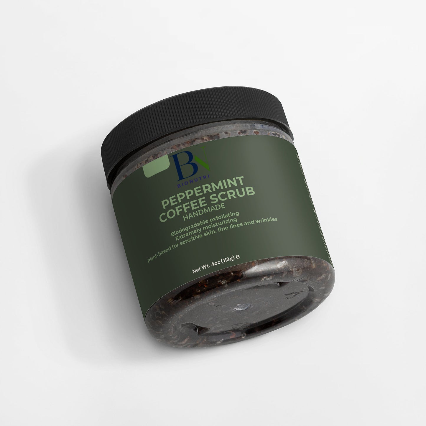 Peppermint Coffee Scrub