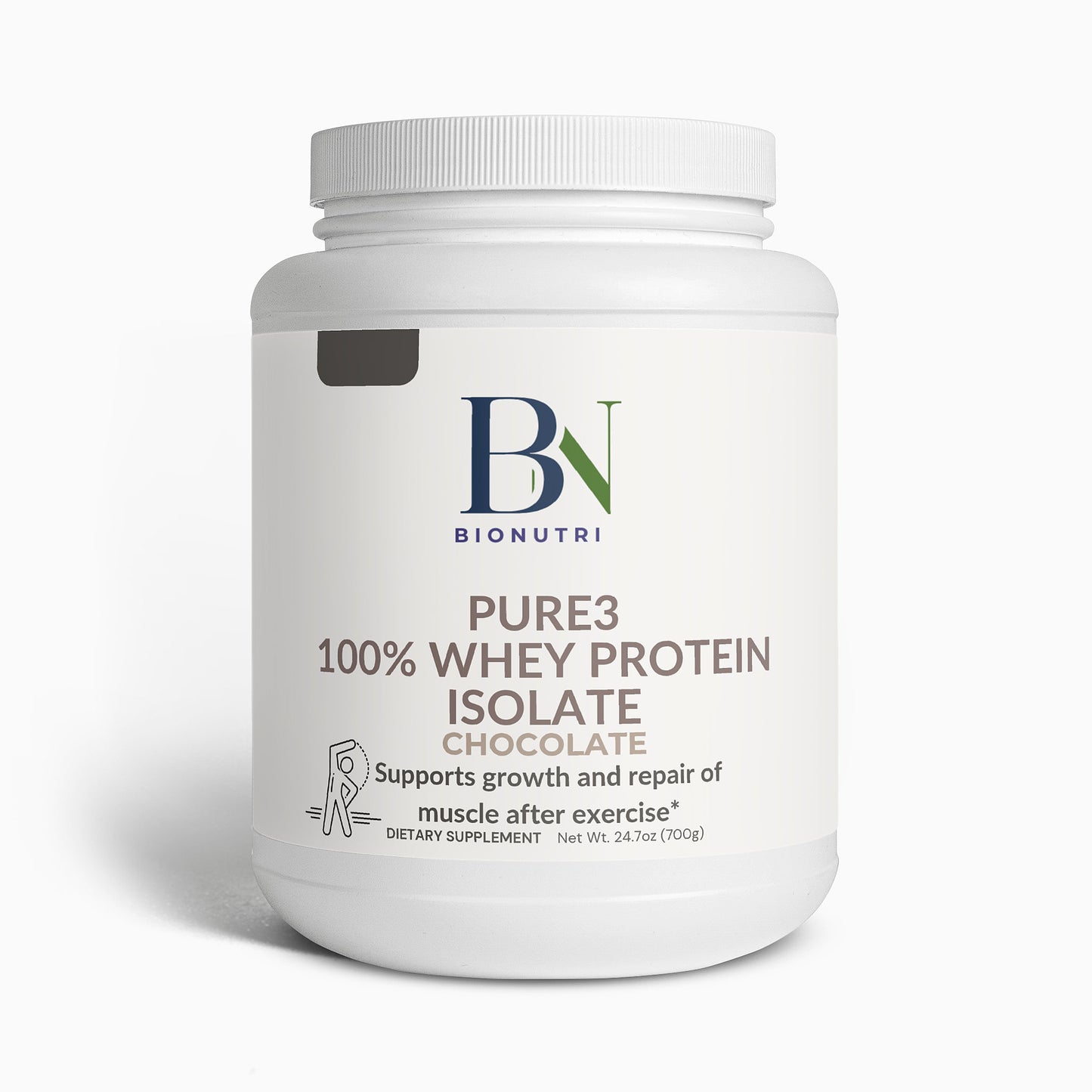 Pure3 100% Whey Protein Isolate (Chocolate)
