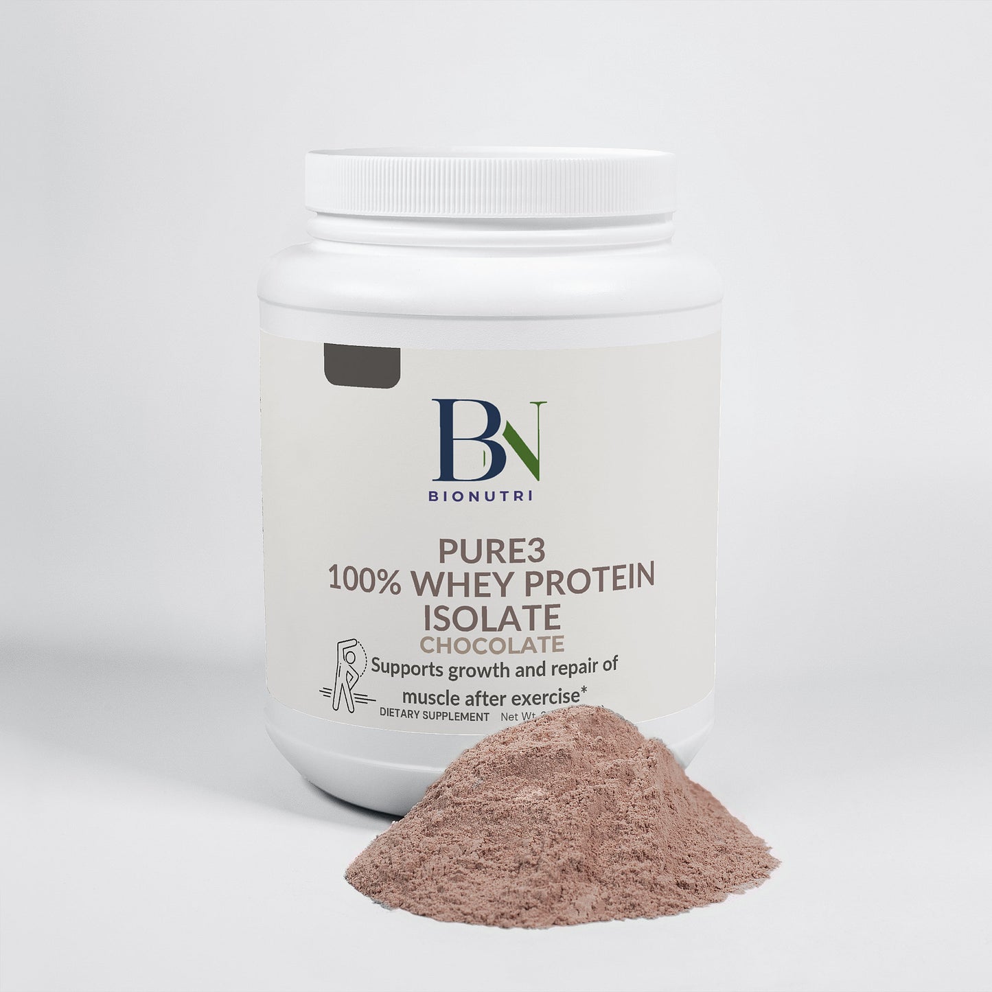 Pure3 100% Whey Protein Isolate (Chocolate)