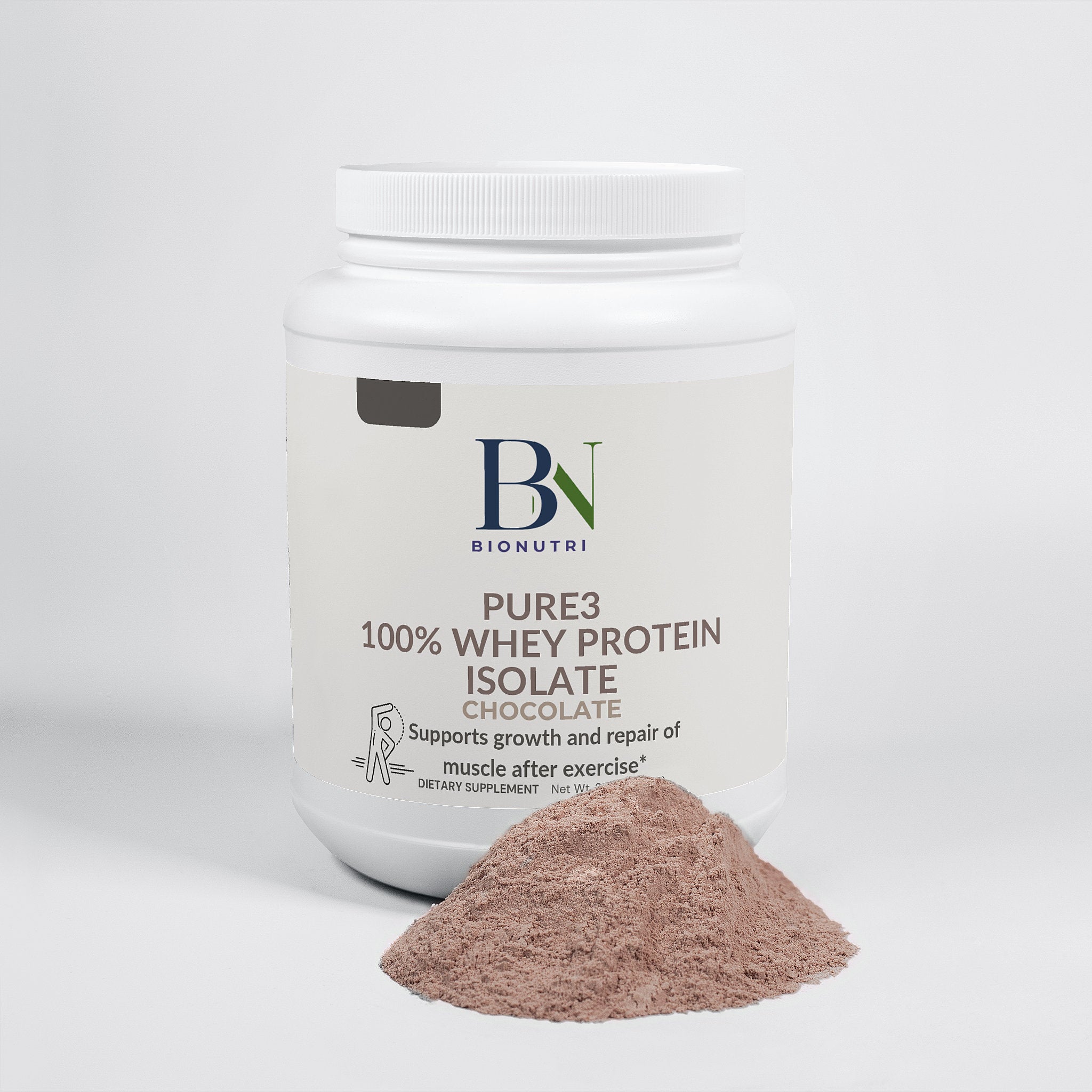 Pure3 100% Whey Protein Isolate (Chocolate)