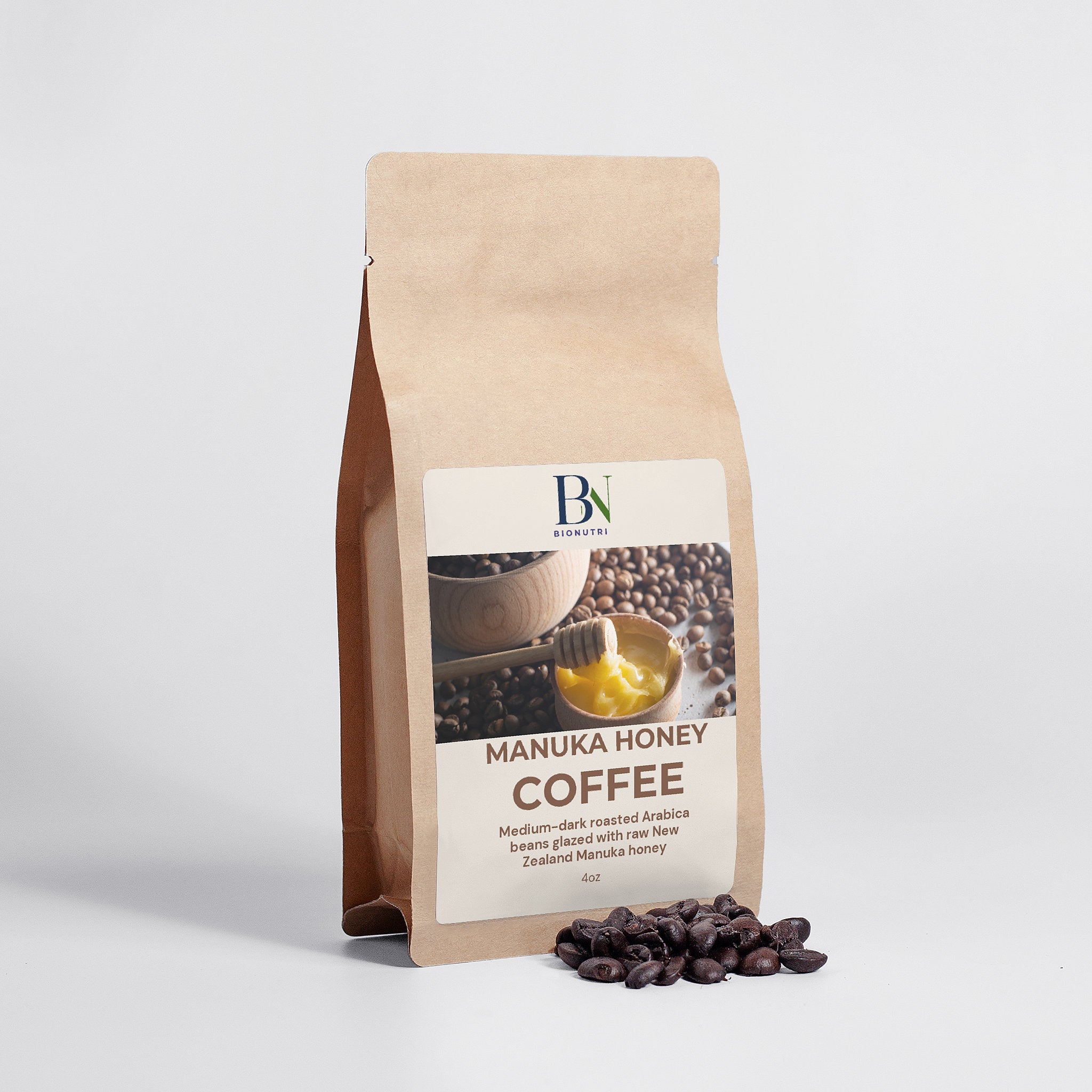 Manuka Honey Coffee 4oz