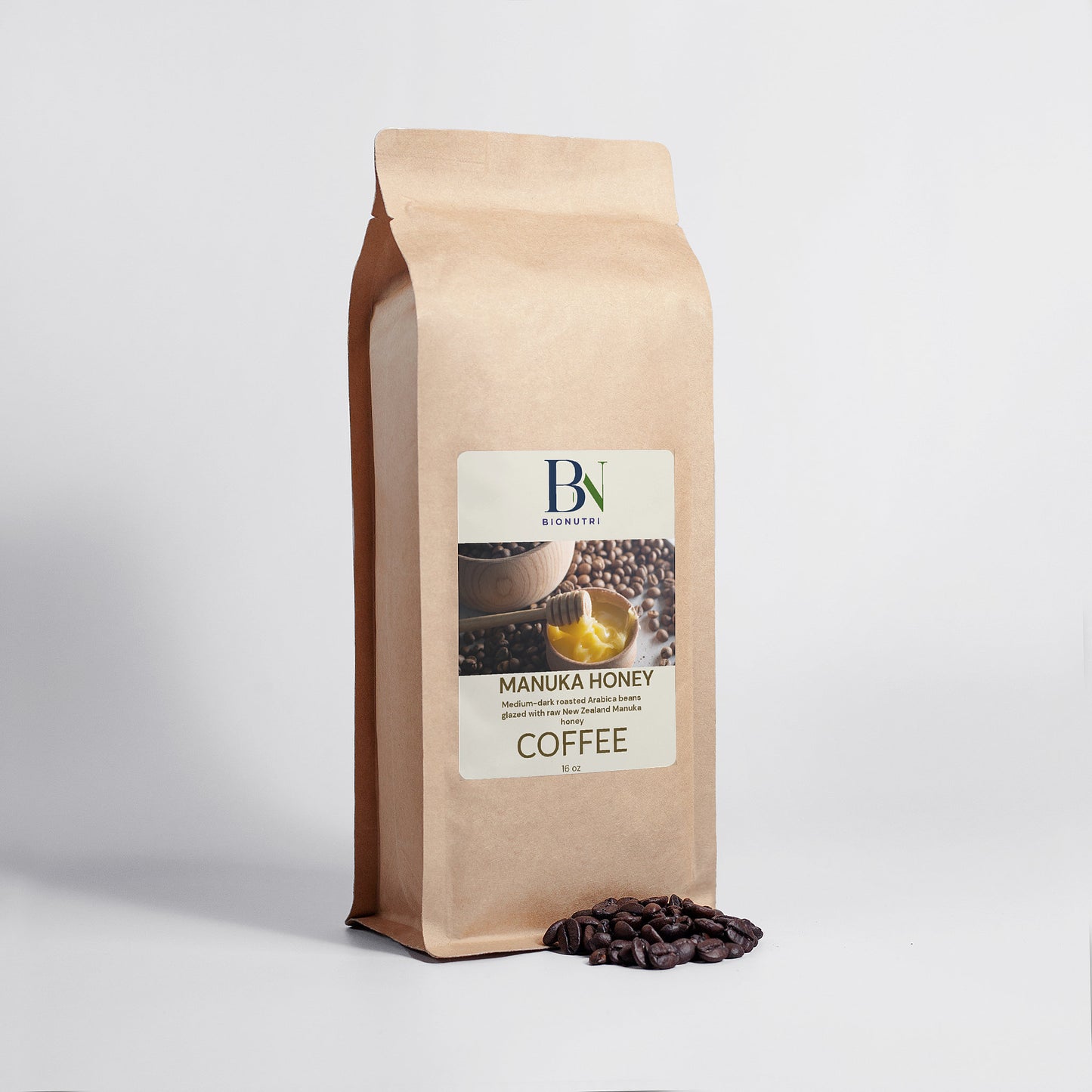 Manuka Honey Coffee 16oz