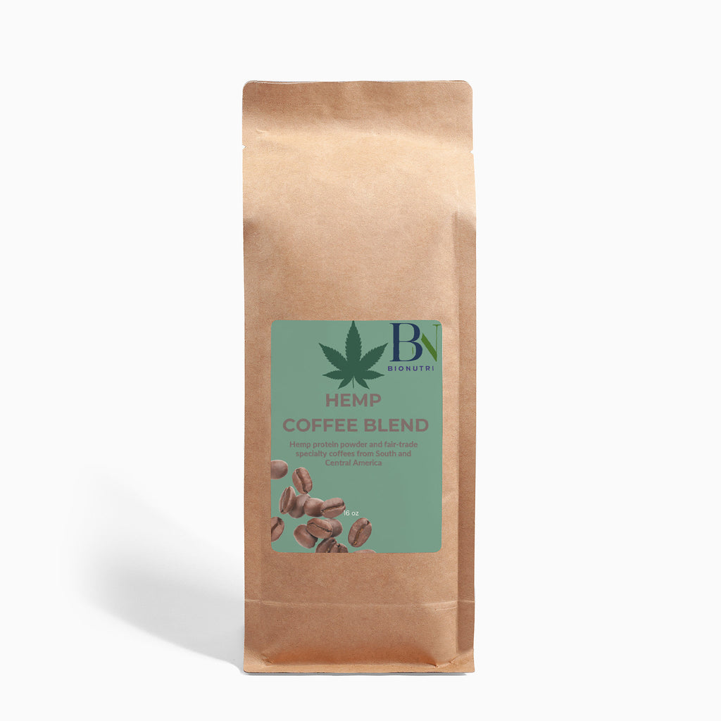 Hemp Coffee Blend - Medium Roast 16oz