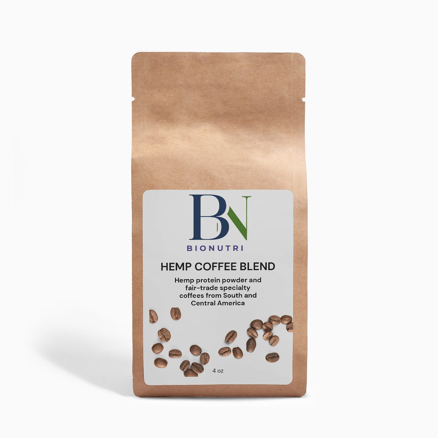 Hemp Coffee Blend - Medium Roast 4oz