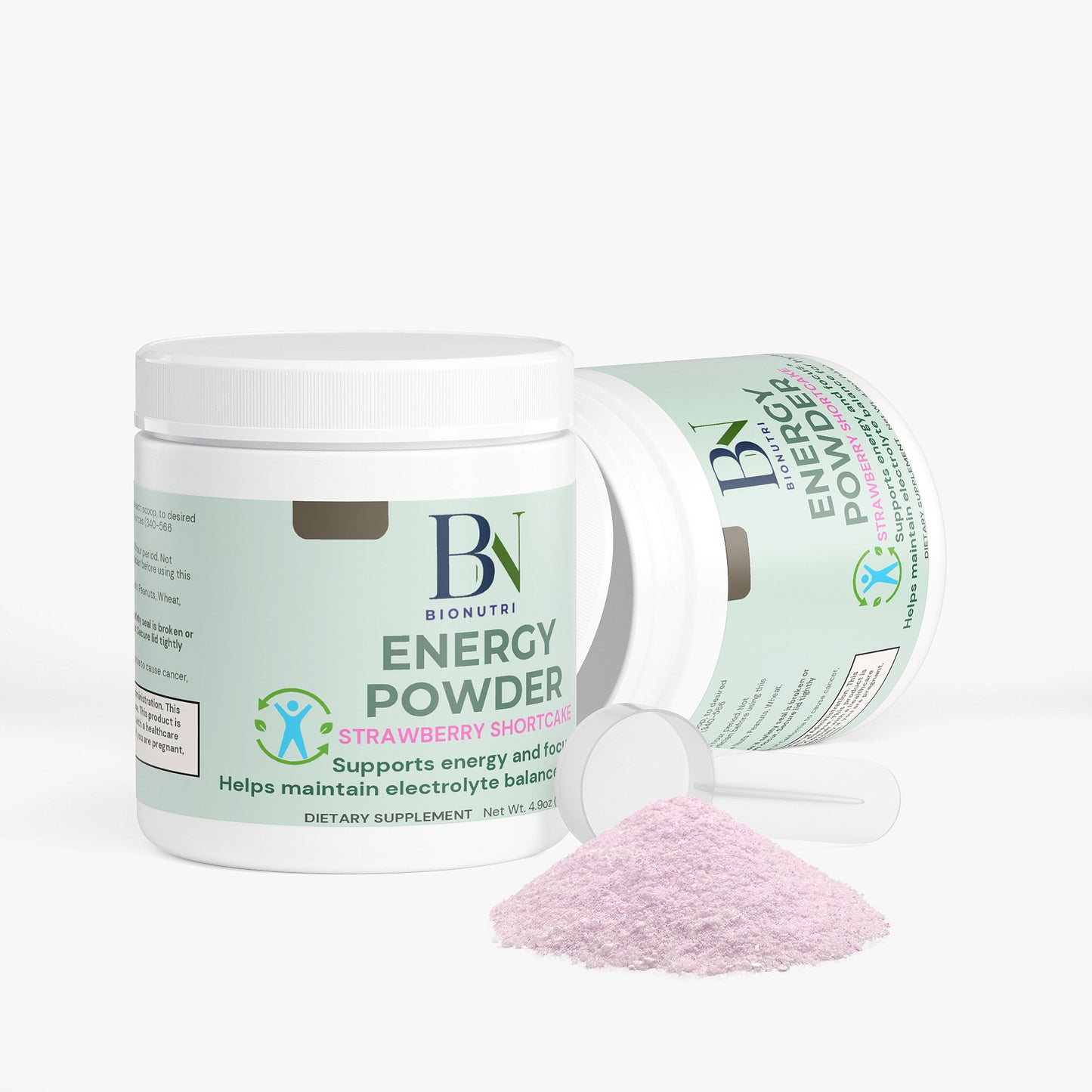Energy Powder (Strawberry Shortcake)