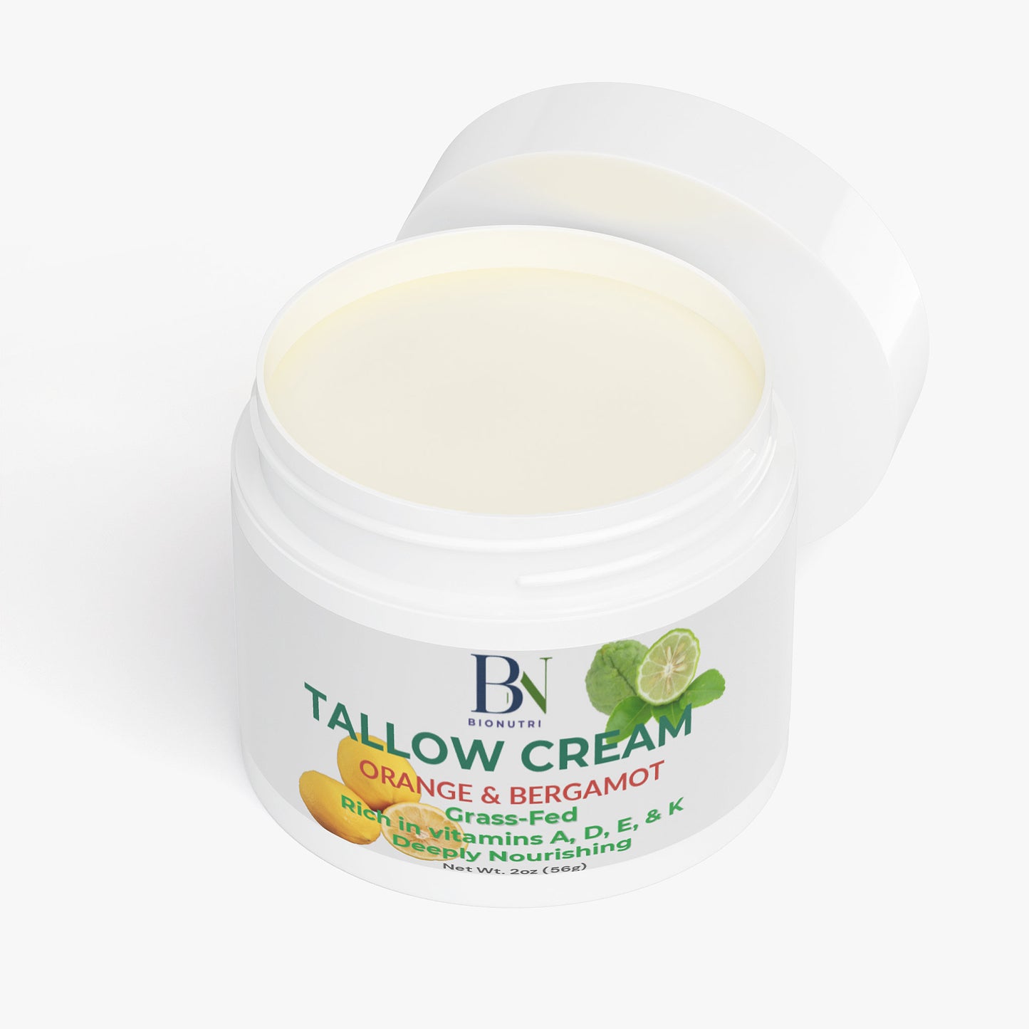 Tallow Cream Orange & Bergamot
