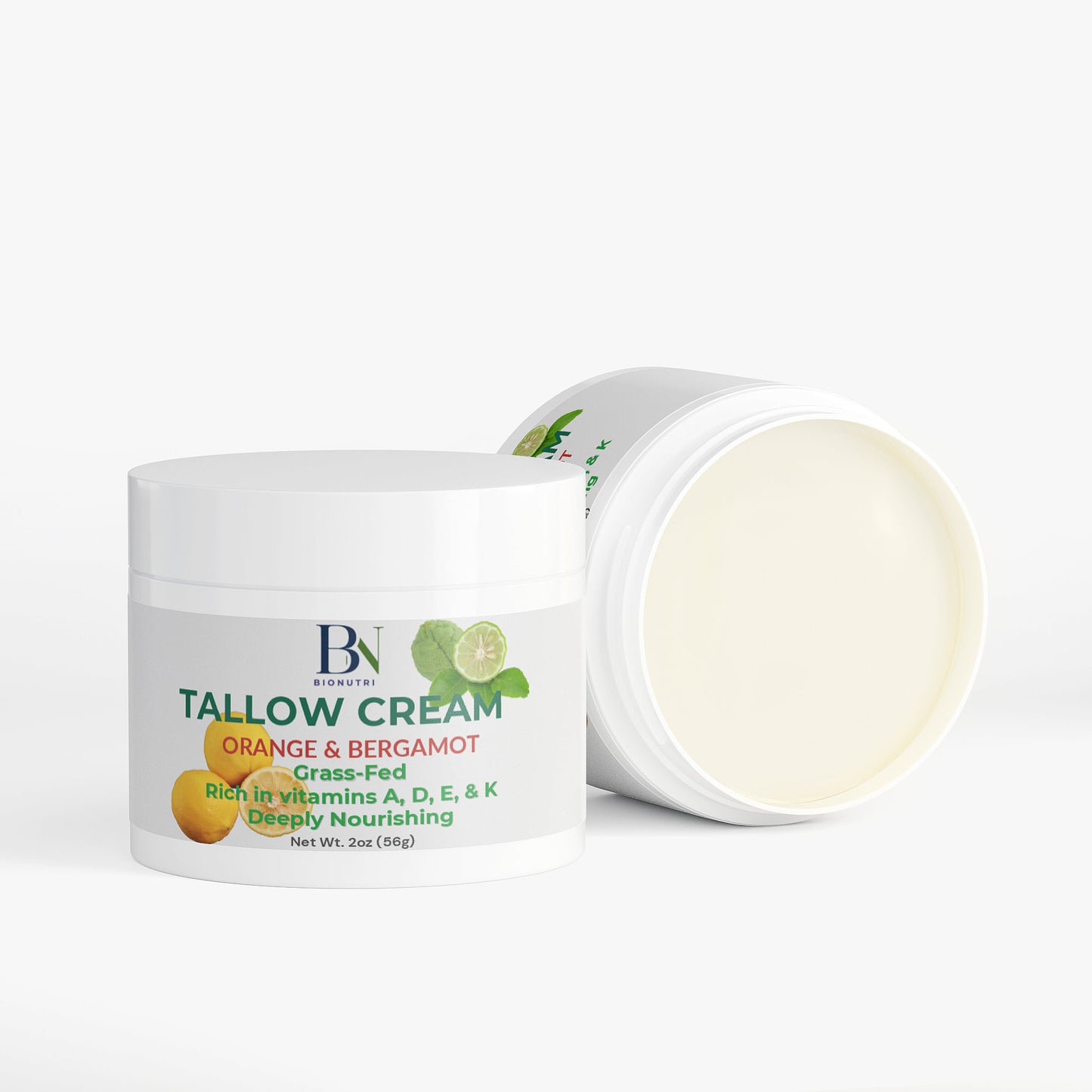Tallow Cream Orange & Bergamot