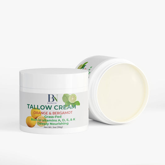 Tallow Cream Orange & Bergamot