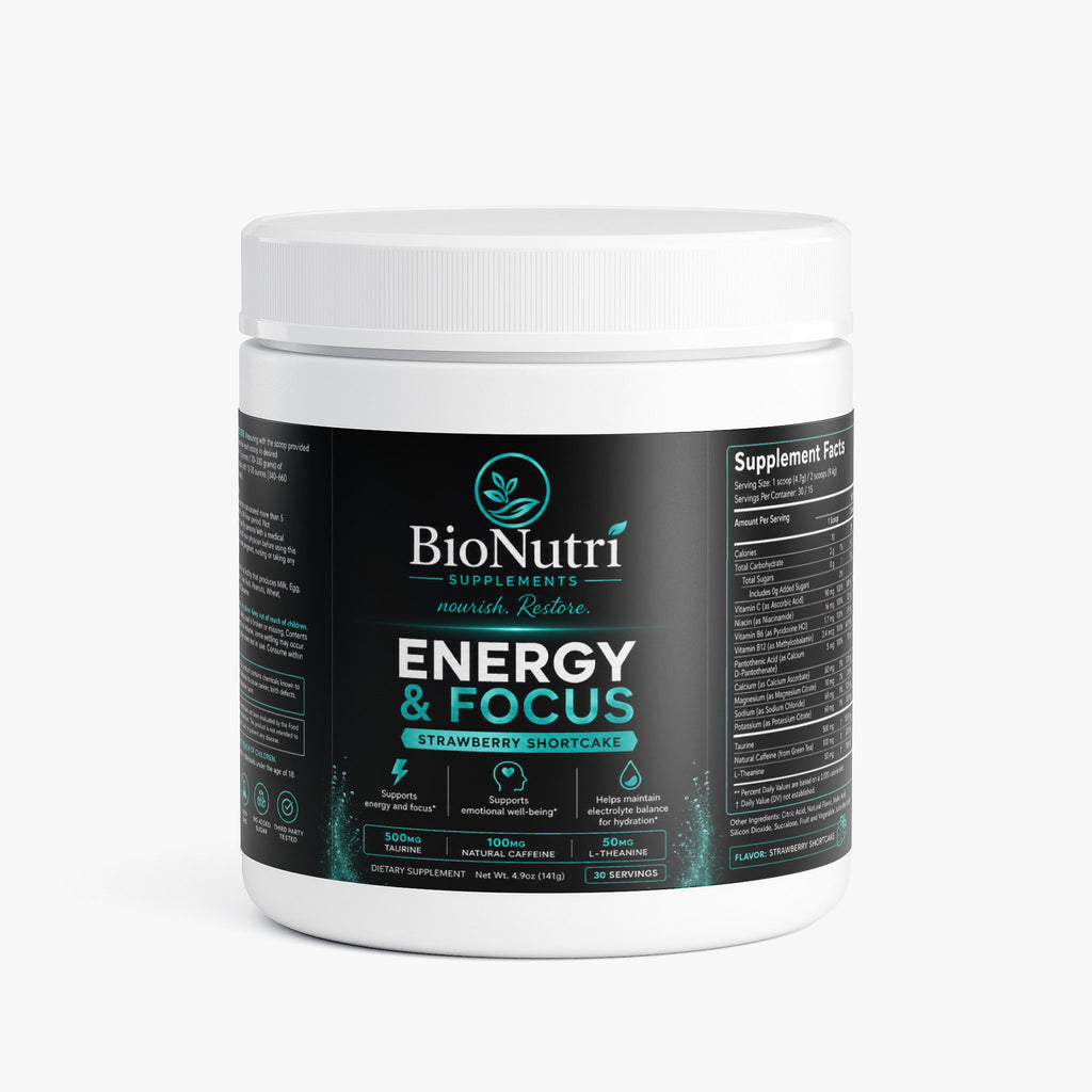 Energy Powder (Strawberry Shortcake)