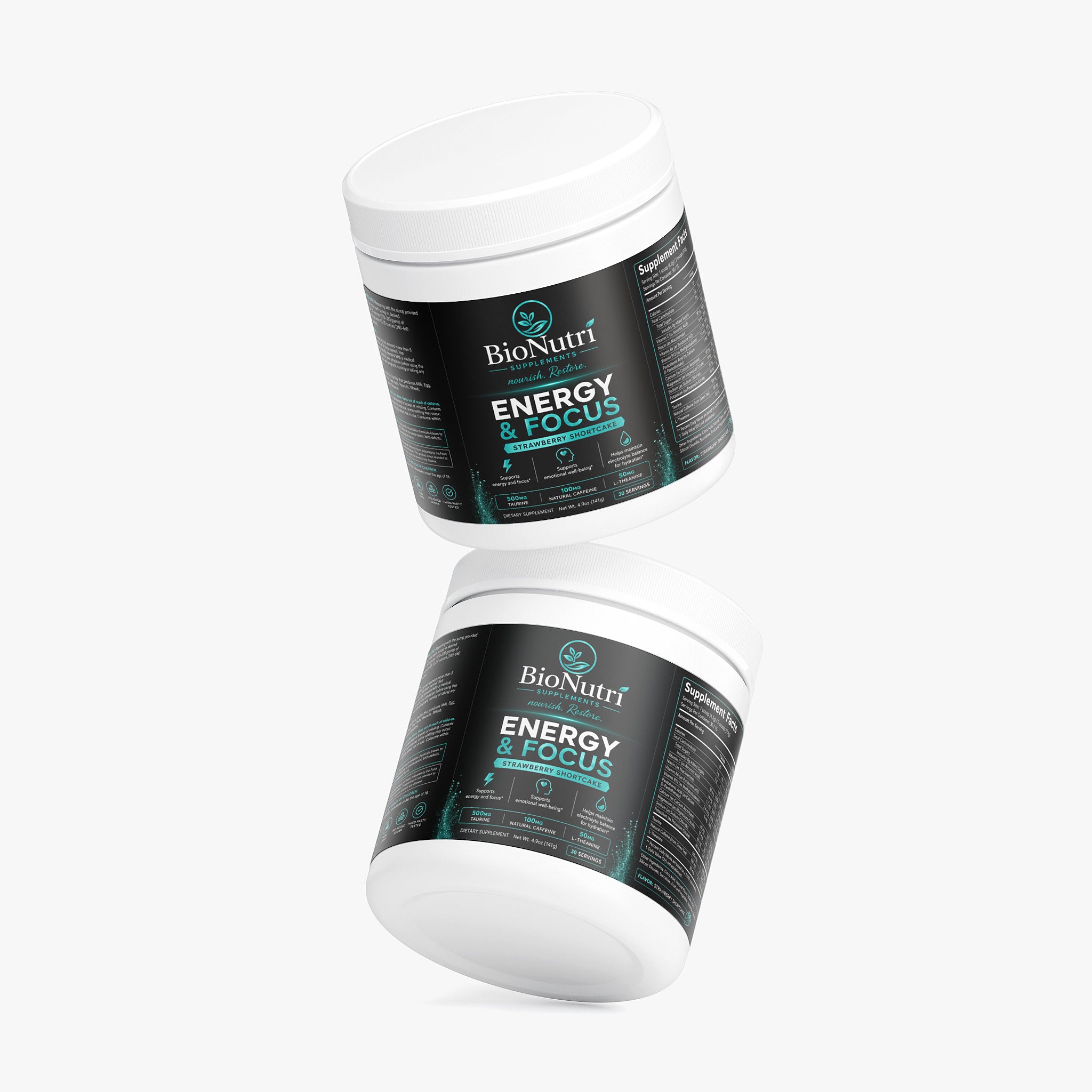 Energy Powder (Strawberry Shortcake)