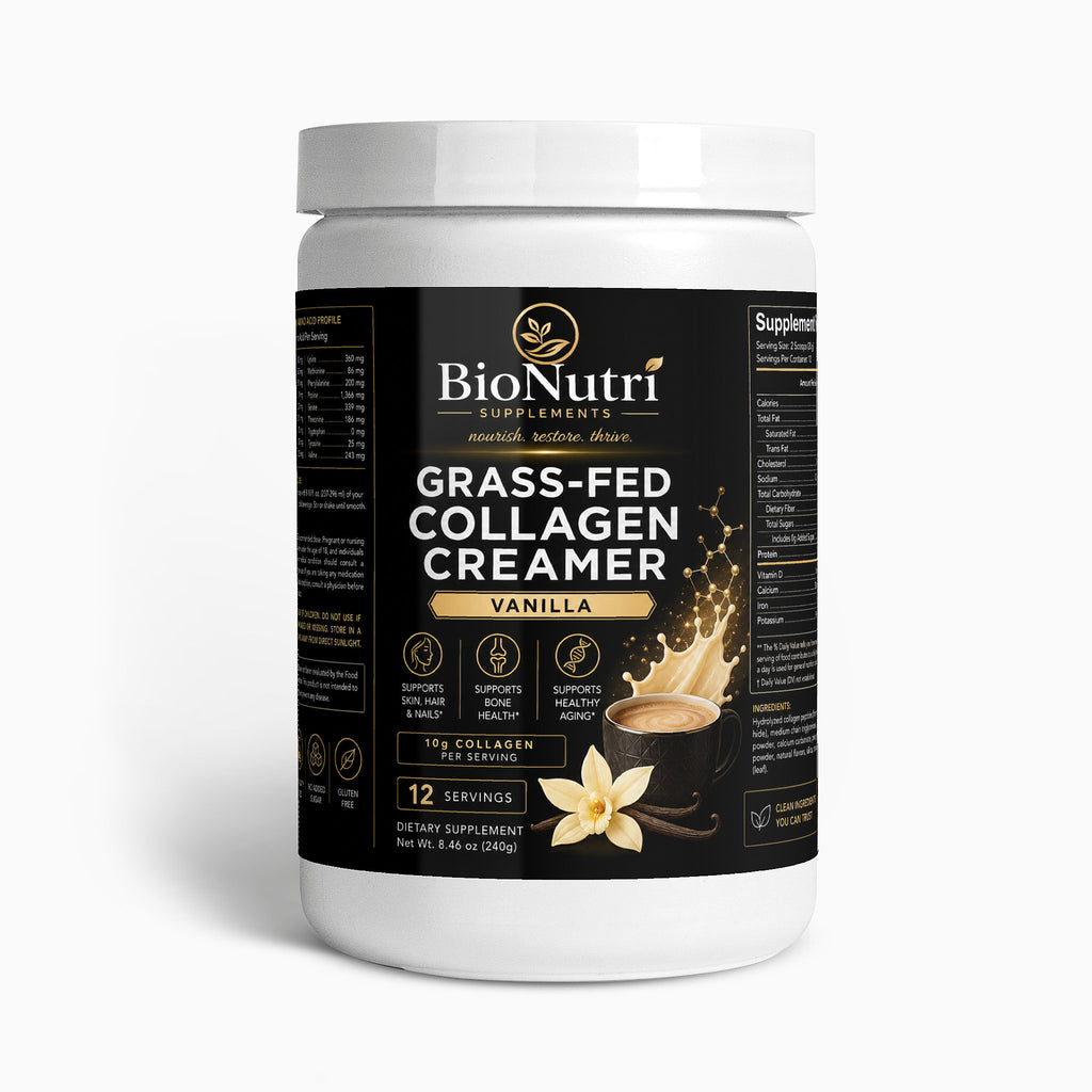 Grass-Fed Collagen Creamer (Vanilla)