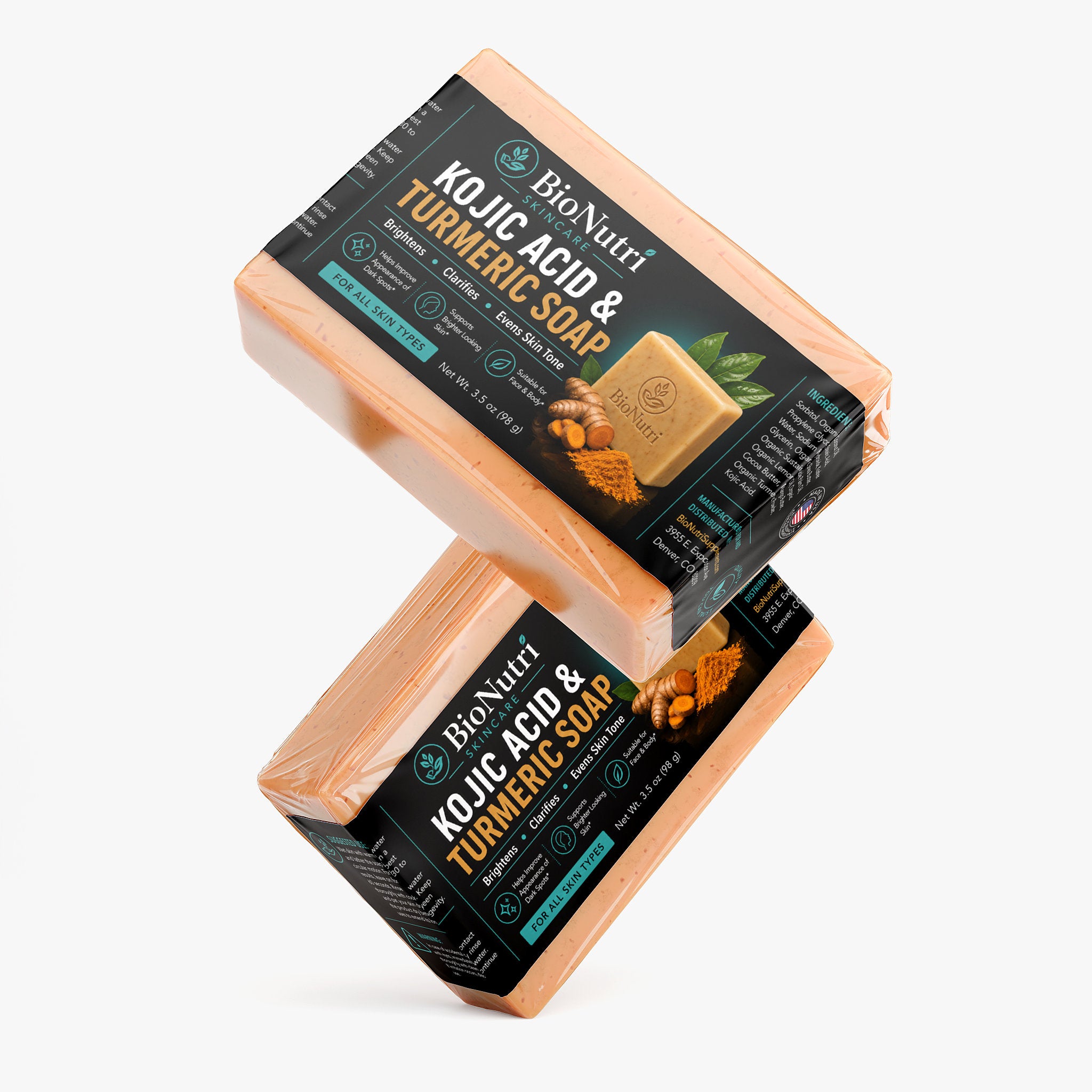Kojic Acid & Turmeric Soap